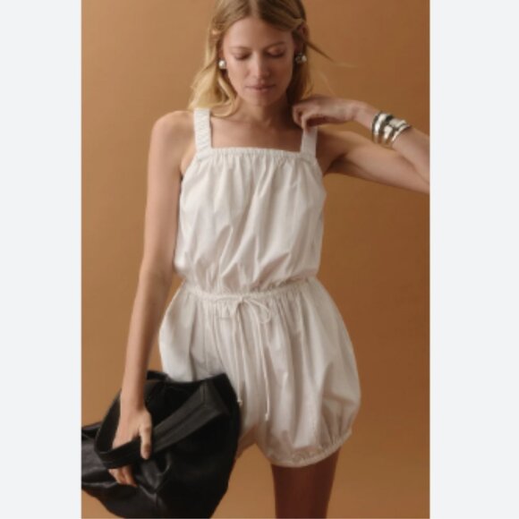 Brand New Anthropologie Bloomer Romper Bubble Jumpsuit - Picture 1 of 10